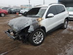 2017 Volkswagen Tiguan S White vin: WVGBV7AXXHK052178