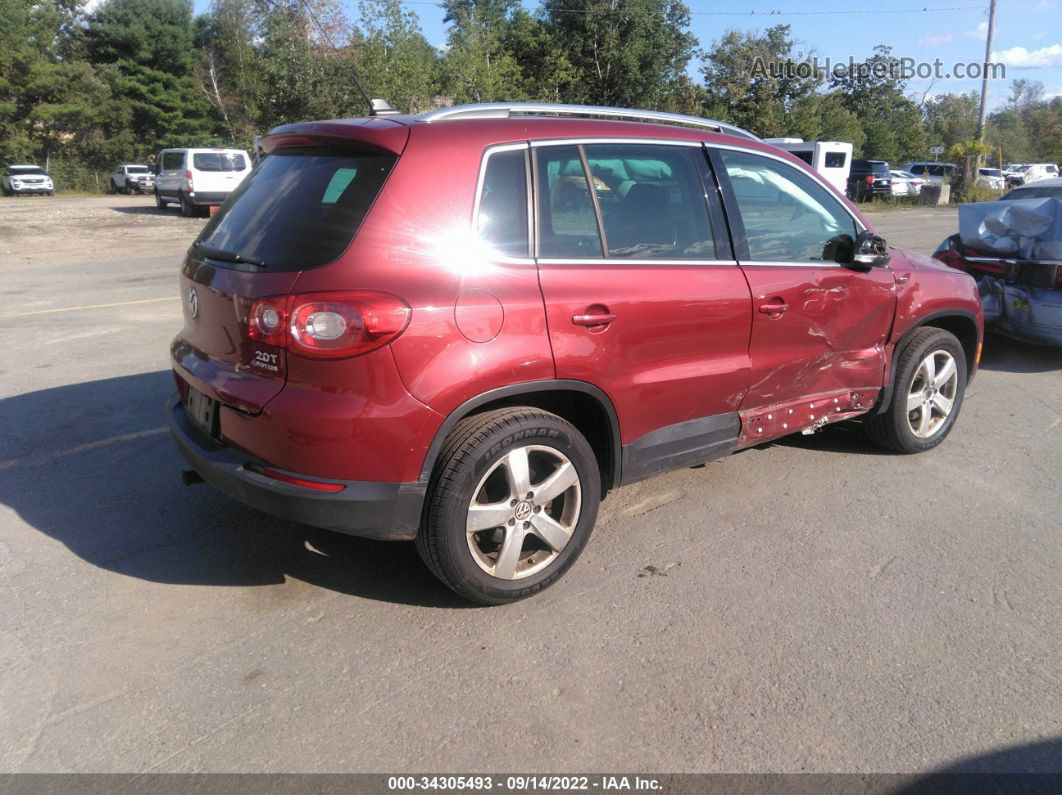 2010 Volkswagen Tiguan Wolfsburg Edition Red vin: WVGBV9AX8AW003748