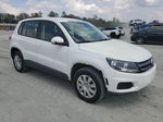 2013 Volkswagen Tiguan S White vin: WVGCV3AX8DW622498