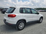 2013 Volkswagen Tiguan S White vin: WVGCV3AX8DW622498