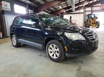 2010 Volkswagen Tiguan S Black vin: WVGCV7AXXAW510434