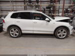 2014 Volkswagen Touareg Tdi R-line White vin: WVGDP9BP3ED014451