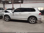 2014 Volkswagen Touareg Tdi R-line White vin: WVGDP9BP3ED014451