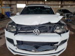 2014 Volkswagen Touareg Tdi Белый vin: WVGDP9BP5ED004987