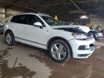 2014 Volkswagen Touareg Tdi White vin: WVGDP9BP5ED004987