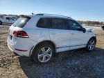 2014 Volkswagen Touareg Tdi White vin: WVGDP9BP6ED009017