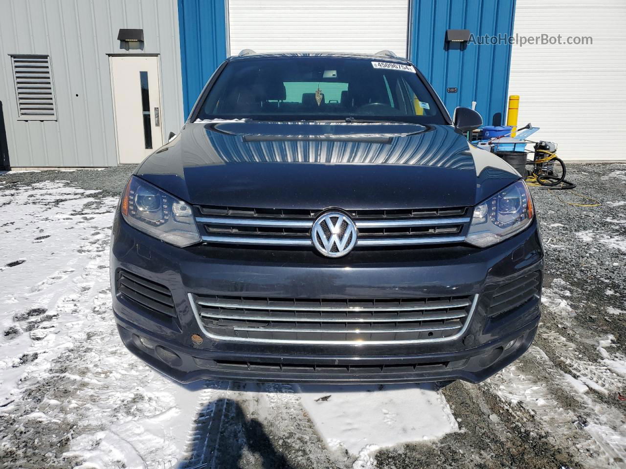 2014 Volkswagen Touareg Tdi Черный vin: WVGDP9BPXED007321