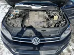 2014 Volkswagen Touareg Tdi Black vin: WVGDP9BPXED007321