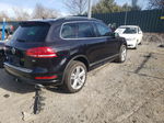 2014 Volkswagen Touareg Tdi Black vin: WVGDP9BPXED008159