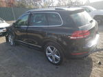 2014 Volkswagen Touareg Tdi Black vin: WVGDP9BPXED008159