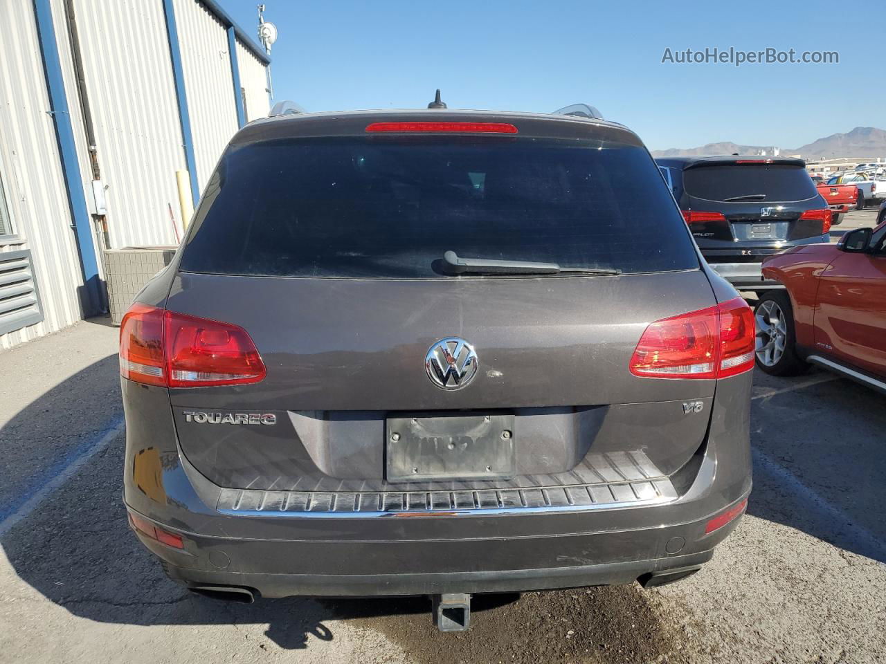 2012 Volkswagen Touareg V6 Серый vin: WVGEF9BP0CD006067