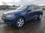 2013 Volkswagen Touareg V6 Blue vin: WVGEF9BP0DD007303