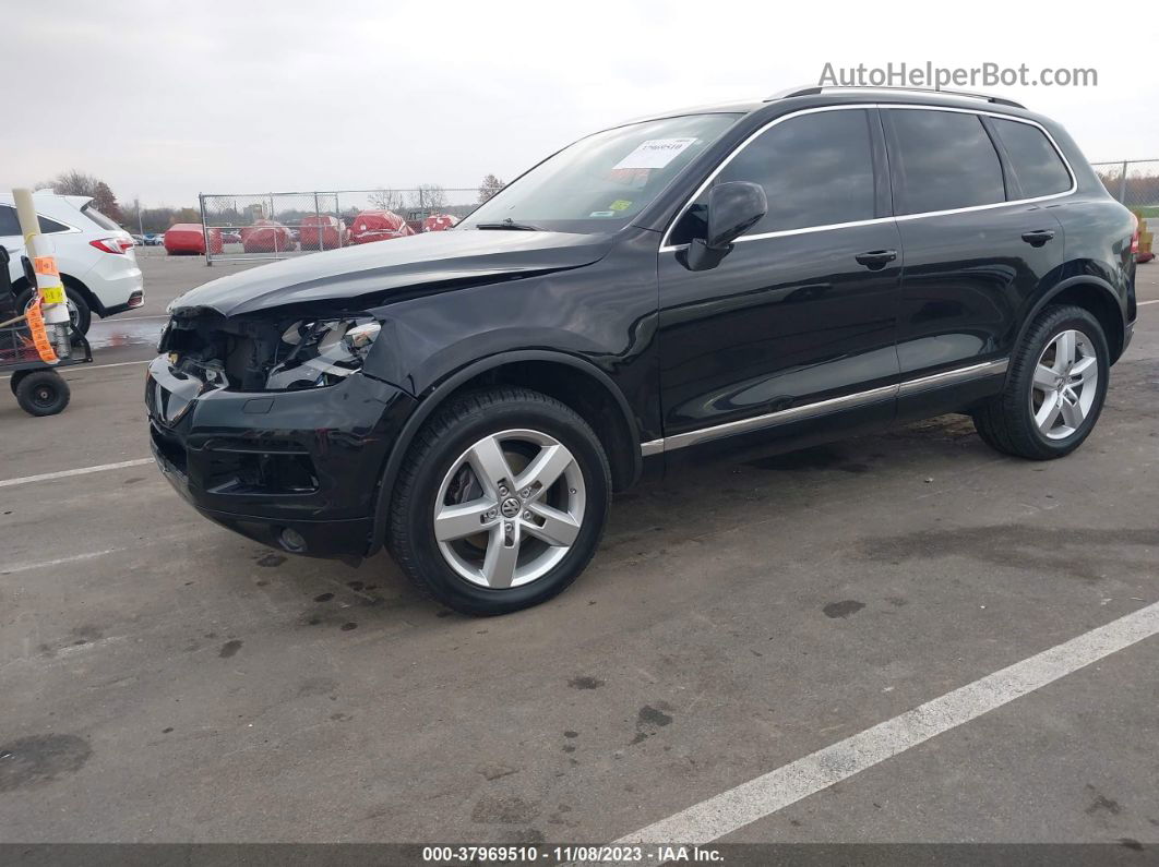 2014 Volkswagen Touareg 3.6l Lux Black vin: WVGEF9BP0ED011093