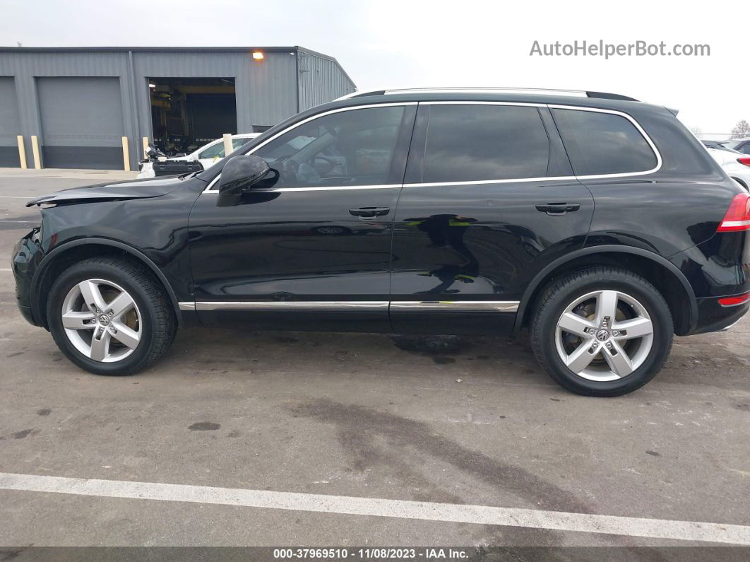 2014 Volkswagen Touareg 3.6l Lux Black vin: WVGEF9BP0ED011093