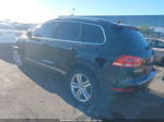 2012 Volkswagen Touareg Vr6 Executive Black vin: WVGEF9BP1CD007762