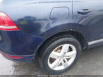 2012 Volkswagen Touareg Vr6 Lux Dark Blue vin: WVGEF9BP1CD009690