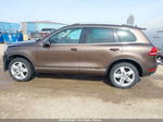 2013 Volkswagen Touareg Vr6 Lux Коричневый vin: WVGEF9BP1DD006483