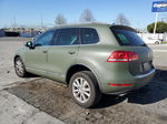 2013 Volkswagen Touareg V6 Green vin: WVGEF9BP1DD008492