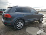 2014 Volkswagen Touareg V6 Gray vin: WVGEF9BP1ED007036