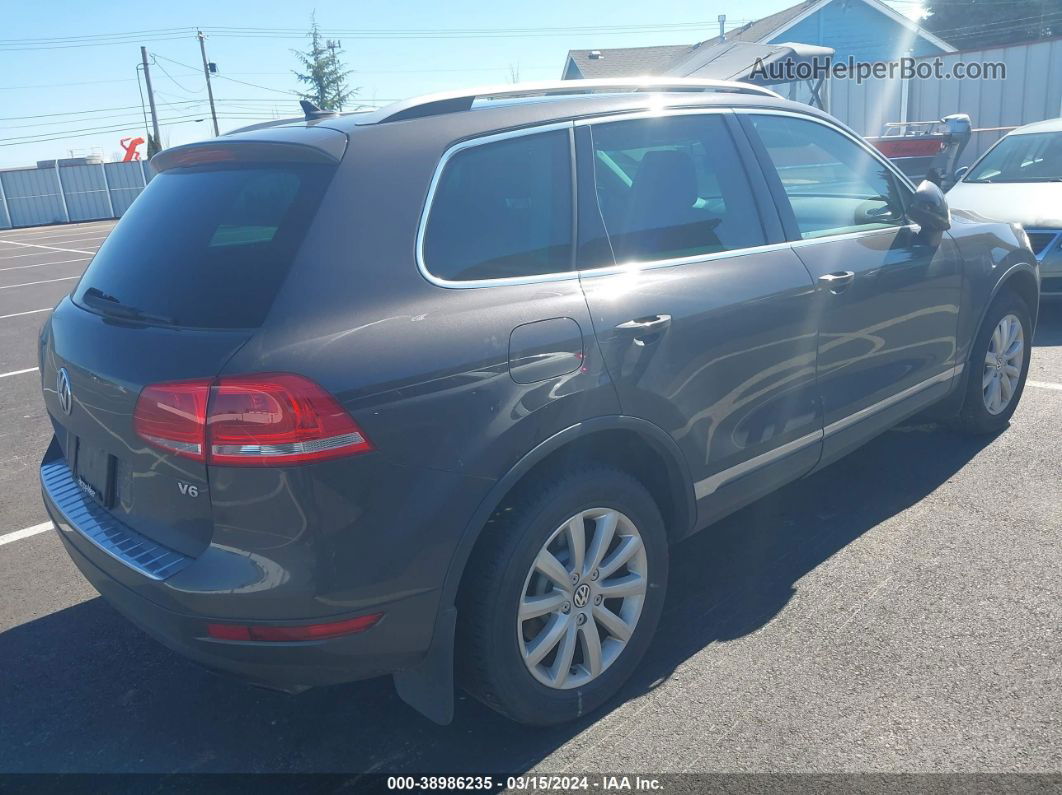 2012 Volkswagen Touareg Vr6 Sport Gray vin: WVGEF9BP2CD008337