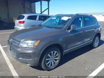 2012 Volkswagen Touareg Vr6 Sport Gray vin: WVGEF9BP2CD008337