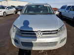 2013 Volkswagen Touareg V6 Silver vin: WVGEF9BP2DD008808