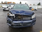 2013 Volkswagen Touareg V6 Blue vin: WVGEF9BP2DD009019