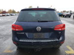 2013 Volkswagen Touareg V6 Blue vin: WVGEF9BP2DD009019