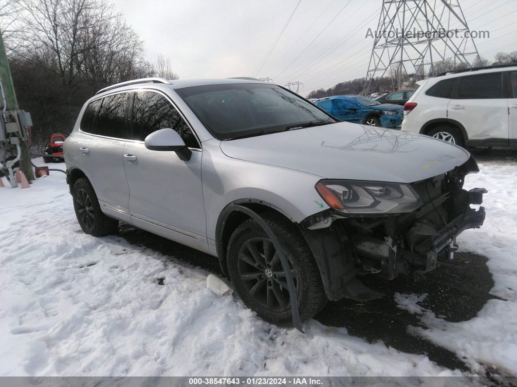 2013 Volkswagen Touareg Vr6 Sport Серебряный vin: WVGEF9BP2DD012423