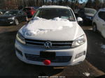 2014 Volkswagen Touareg 3.6l Sport White vin: WVGEF9BP2ED009863