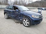 2012 Volkswagen Touareg V6 Blue vin: WVGEF9BP3CD006547