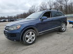 2012 Volkswagen Touareg V6 Blue vin: WVGEF9BP3CD006547