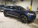 2012 Volkswagen Touareg V6 Blue vin: WVGEF9BP3CD008122