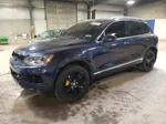 2012 Volkswagen Touareg V6 Blue vin: WVGEF9BP3CD008122