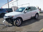 2012 Volkswagen Touareg Vr6 Lux White vin: WVGEF9BP3CD010016