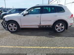 2012 Volkswagen Touareg Vr6 Lux White vin: WVGEF9BP3CD010016