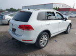 2013 Volkswagen Touareg Vr6 Sport White vin: WVGEF9BP3DD004895