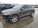 2013 Volkswagen Touareg V6 Gray vin: WVGEF9BP3DD005058