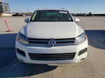 2013 Volkswagen Touareg V6 White vin: WVGEF9BP3DD007425