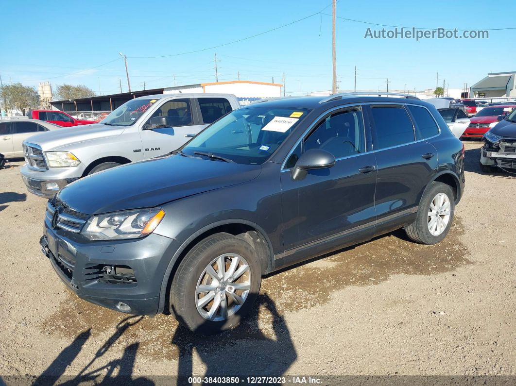 2014 Volkswagen Touareg 3.6l Sport Синий vin: WVGEF9BP3ED002940