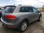 2014 Volkswagen Touareg V6 Gray vin: WVGEF9BP3ED004378