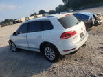 2014 Volkswagen Touareg V6 White vin: WVGEF9BP3ED006745