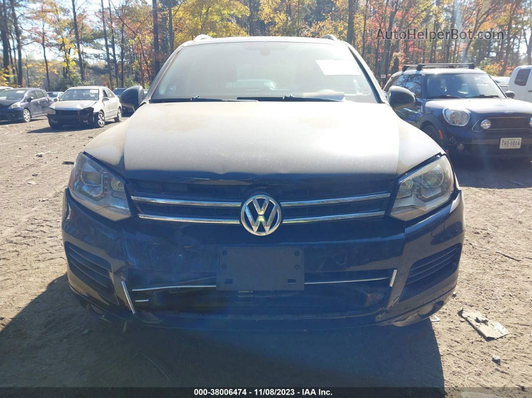 2014 Volkswagen Touareg Lux Black vin: WVGEF9BP3ED007314