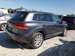 2012 Volkswagen Touareg V6 Gray vin: WVGEF9BP4CD007495