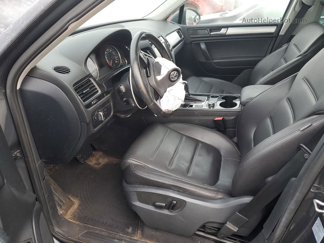 2012 Volkswagen Touareg V6 Серый vin: WVGEF9BP4CD009070