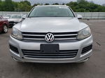 2013 Volkswagen Touareg V6 Silver vin: WVGEF9BP4DD002962