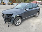 2014 Volkswagen Touareg V6 Gray vin: WVGEF9BP4ED008861