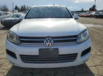 2014 Volkswagen Touareg V6 White vin: WVGEF9BP4ED012909