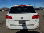 2014 Volkswagen Touareg V6 White vin: WVGEF9BP4ED012909