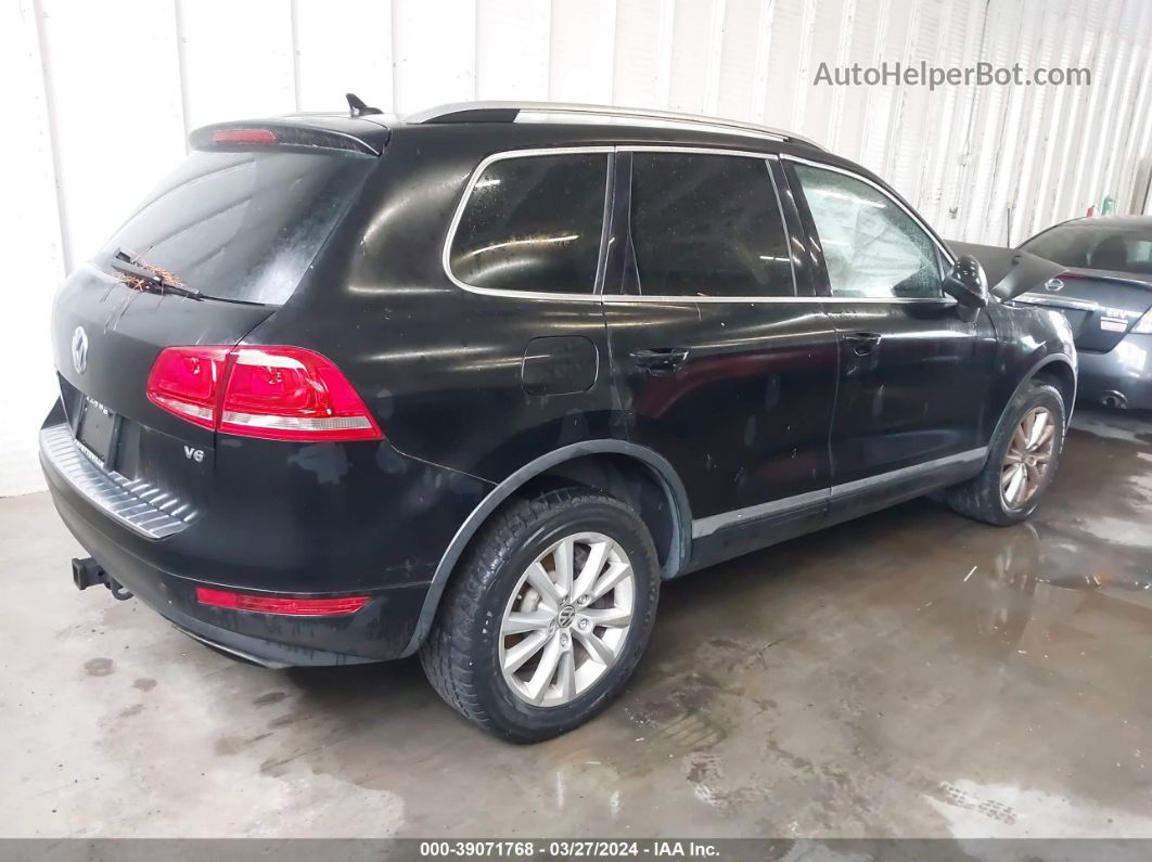 2014 Volkswagen Touareg 3.6l Sport Черный vin: WVGEF9BP4ED015244